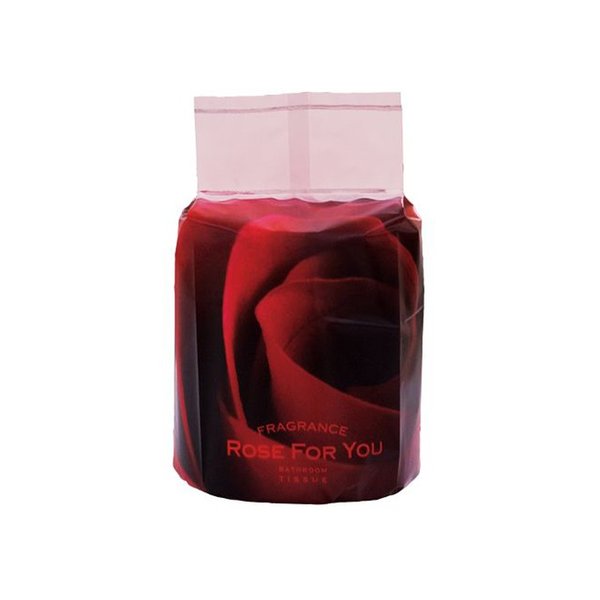 トイレットペーパー 薔薇の香り ROSE FOR YOU ダブル30m 個包装50個