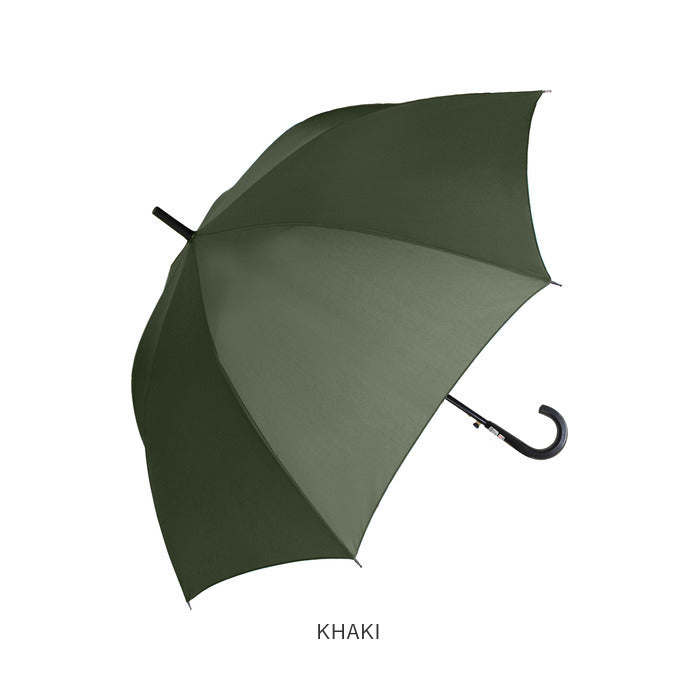 【GRAY・傘】 傘 ジャンプ メンズ 通販 レディース 長傘 70cm グラスファイバー 雨傘 雨具 丈夫 かさ カサ 紳士傘 婦人傘 グレー ネイビー カーキ ブラック 雨グッズ レイングッズ