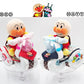 新登場！アンパンマンおむつバイク【Ｓサイズ/ネイビー】ギフトアンパンマンの大きなぬいぐるみがバイクに乗って、すべて実用的なベビーアイテム/出産祝い
