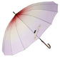 【ウィステリアPURPLE】 傘 レディース ジャンプ 通販 55cm グラスファイバー 16本骨 長傘 雨傘 多骨傘 雨具 丈夫 natural basic ナチュラルベーシック かさ カサ 婦人傘 くすみカラー 雨グッズ レイングッズ
