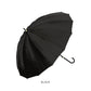 【NAVY・傘】 傘 レディース ジャンプ 通販 メンズ 55cm グラスファイバー 16本骨 長傘 雨傘 多骨傘 雨具 丈夫 natural basic ナチュラルベーシック かさ カサ 婦人 紳士 雨グッズ レイングッズ