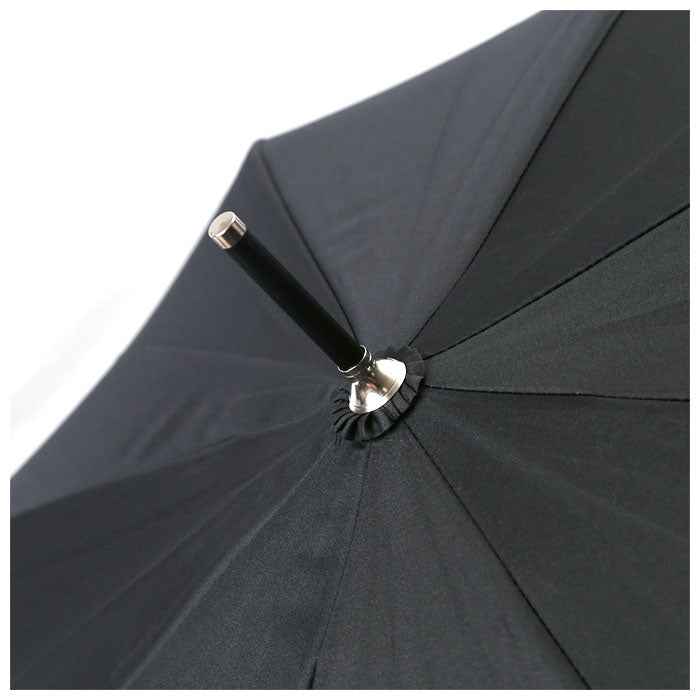 【PURPLE・傘】 雨傘 レディース 長傘 おしゃれ 通販 傘 かさ ジャンプ ワンタッチ ジャンプ傘 58cm グラスファイバー骨 Natural basic ナチュラルベーシック おしゃれ シンプル 無地 艶消し手元 MUJI