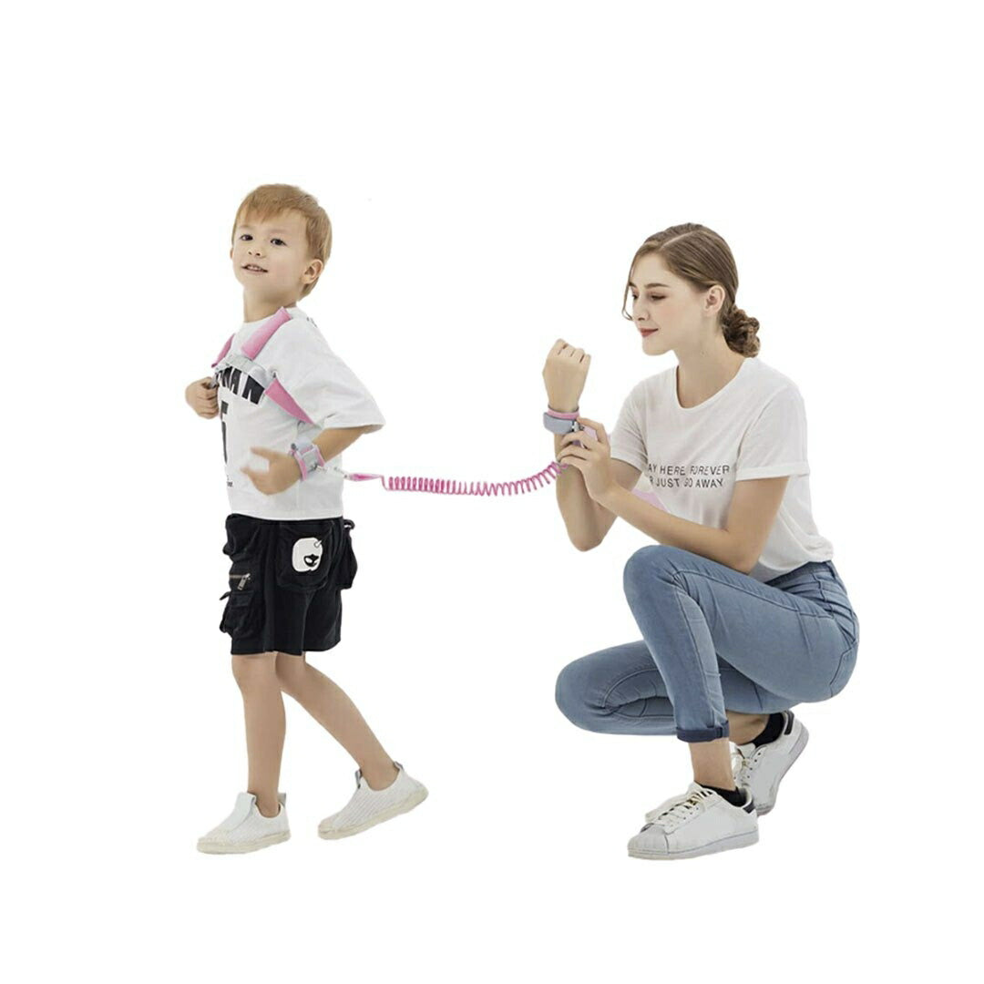 ベビー 用品 迷子 紐 防止 ハーネス セーフティー リード キッズ 子供 伸縮 ひも 防犯 対策 迷子紐 手首 迷子ひも 散歩 公園 軽量 子供用 幼児 飛び出し 安全 ベルト 腰 腰紐 カップル プレゼント ギフト 贈り物 誕生日