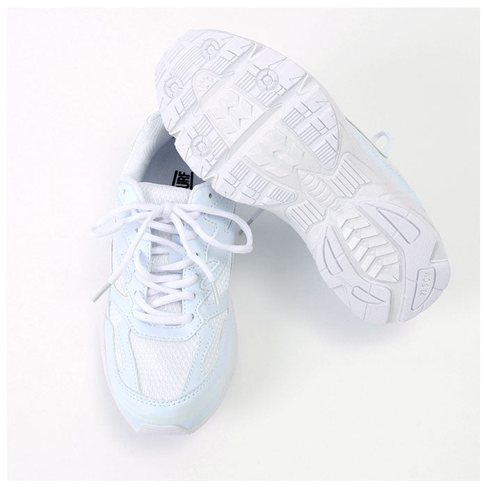 【WHITE・23.5cm】 スニーカー 白 通学 通販 運動靴 通学靴 ジュニア レディース メンズ 防水 軽量 シンプル キッズ 学校 中学生 ホワイト 22.5cm 23cm 23.5cm 24cm 24.5cm