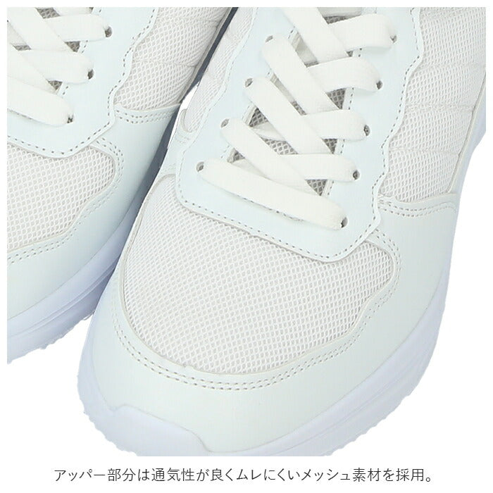 【ホワイト・22.5cm】 nev surf ネブサーフ スニーカー レディース 白 通販 メンズ 運動靴 ウォーキングシューズ シューズ 靴 メッシュ 通気性 衝撃吸収 軽量 防滑 キッズ ジュニア おしゃれ ホワイト 通学