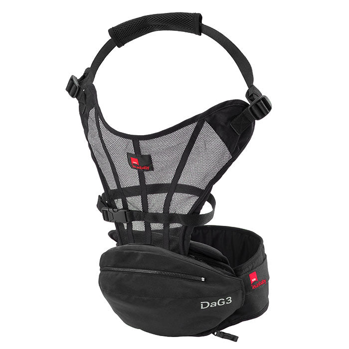 【ベージュ】 ヒップシート 抱っこ紐 通販 20kg コンパクト DaG3 抱っこひも ヒップシートキャリア ニューダッグワン ウエストバッグ マザーズバッグ 出産祝い ママバッグ 便利 ウエストキャリーバッグ