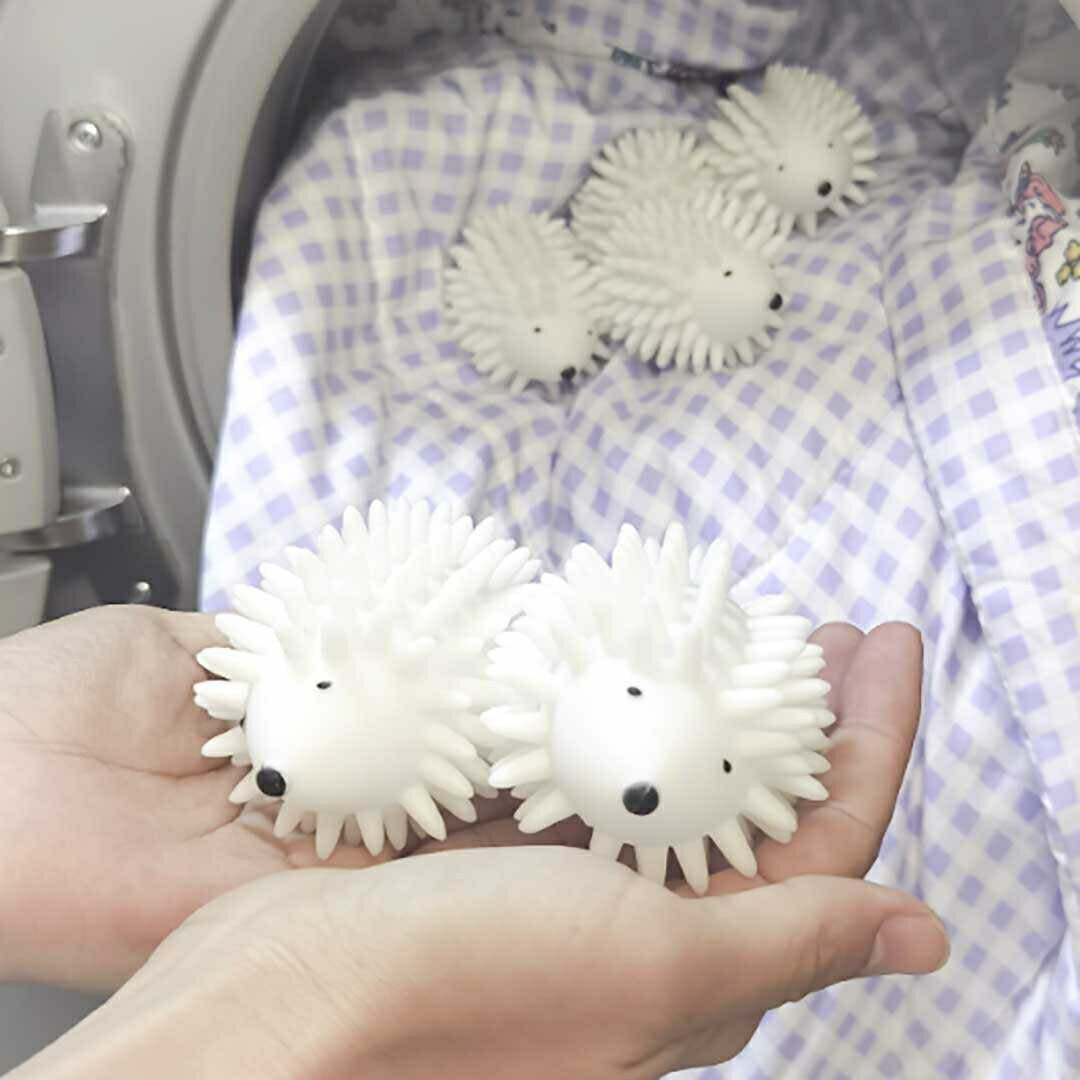 乾燥機 ハリネズミ 針鼠 ゴム 2個セット 集毛 洗濯用 ペット 抜け毛 掃除 洗濯 クリーナー 抜け毛取り 2点セット 犬 猫 いぬ ねこ うさぎ 毛玉 毛球症 衣類 寝具 洋服 お手入れ お手入れ 洗濯グッズ ペットの毛取り ペット 毛取り
