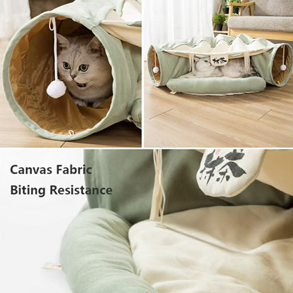 ペット 用 猫 ドーム 抹茶 ベッド トンネル 犬用 猫用  おしゃれ かわいい 可愛いデザイン ふかふか もふもふ 和風 洋風 遊び バースデーギフト お誕生日祝い 玄関 部屋 DIY デコレーション パーティー用 撮影道具