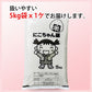 白米 10kg (5kg×2袋) にこちゃん飯 国内産 送料無料 10キロ 米 こめ コメ お米 精米