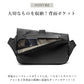 【ブラック・ボディバッグ】 ボディバッグ メンズ ブランド 通販 NIID ニード X URBANATURE R1 横型 カジュアル かっこいい ショルダーバッグ スリングバッグ 斜めがけ 大容量 多機能 収納力 撥水 はっ水