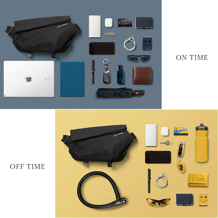 【ブラック・ボディバッグ】 ボディバッグ メンズ ブランド 通販 NIID ニード X URBANATURE R1 横型 カジュアル かっこいい ショルダーバッグ スリングバッグ 斜めがけ 大容量 多機能 収納力 撥水 はっ水