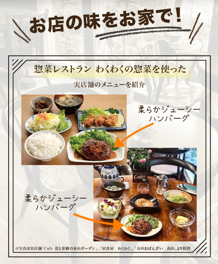 柔らかジューシーハンバーグ(10パック)