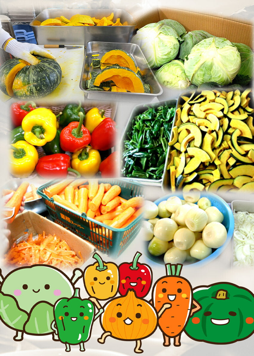 具たくさん肉野菜炒め(10パック)