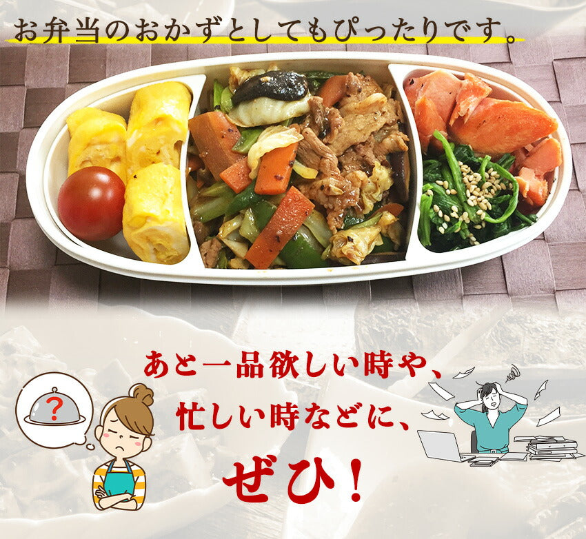 具たくさん肉野菜炒め(10パック)