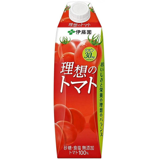 理想のトマト 1L  2ケース 6本×2箱