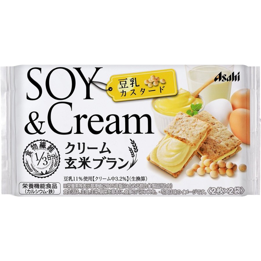 48袋 バランスアップクリーム玄米ブラン 豆乳カスタード