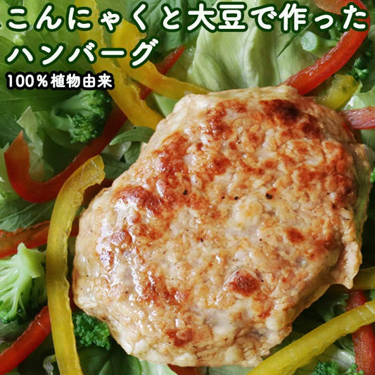 ビーガン(ヴィーガン)食品  大豆ミートハンバーグ  サラダバーグ 90g×3