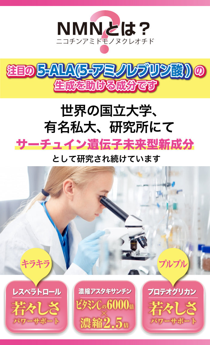 【3人シェア買いでお得】NMN 10,000mg ウルトラサプリメント
