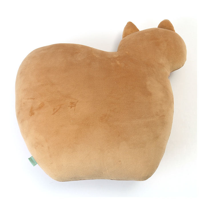 【ブラウン・クッション】 ぬいぐるみ クッション 通販 姿勢 サポート 猫 子供 いす デスクワーク ねこ おしゃれ かわいい ネコ 雑貨 もちもちクッション ふわふわ 母の日 誕生日 プレゼントギフト インテリア