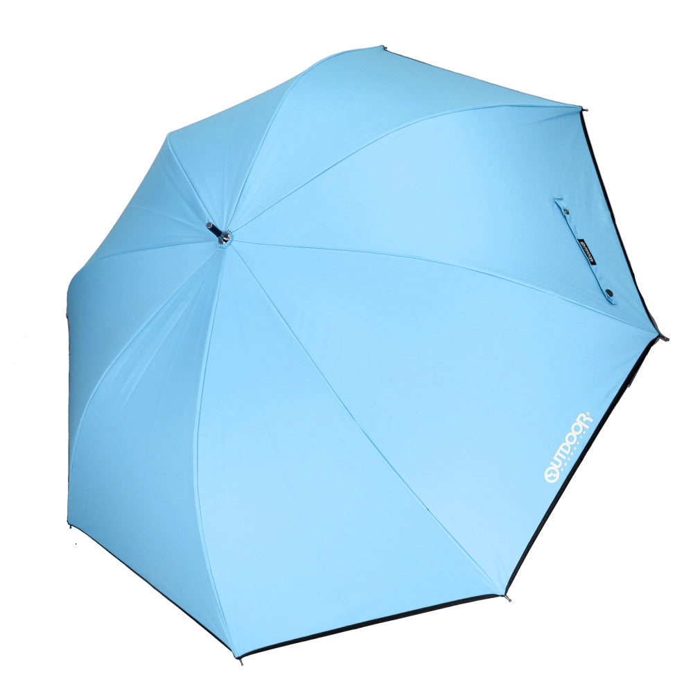 【ライトブルー・雨晴兼用長傘】 長傘 65cm 晴雨兼用 通販 メンズ レディース OUTDOOR PRODUCTS アウトドアプロダクツ 傘 UVカット 裏PUコーティング 遮光率 99％以上 大きめ 男女兼用 日傘 日焼け対策 暑さ対策 通勤