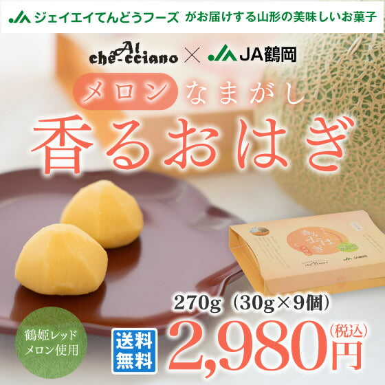 送料無料 ギフト 香りおはぎ(メロン味) 9個いり ※一部地域は別途送料 お中元