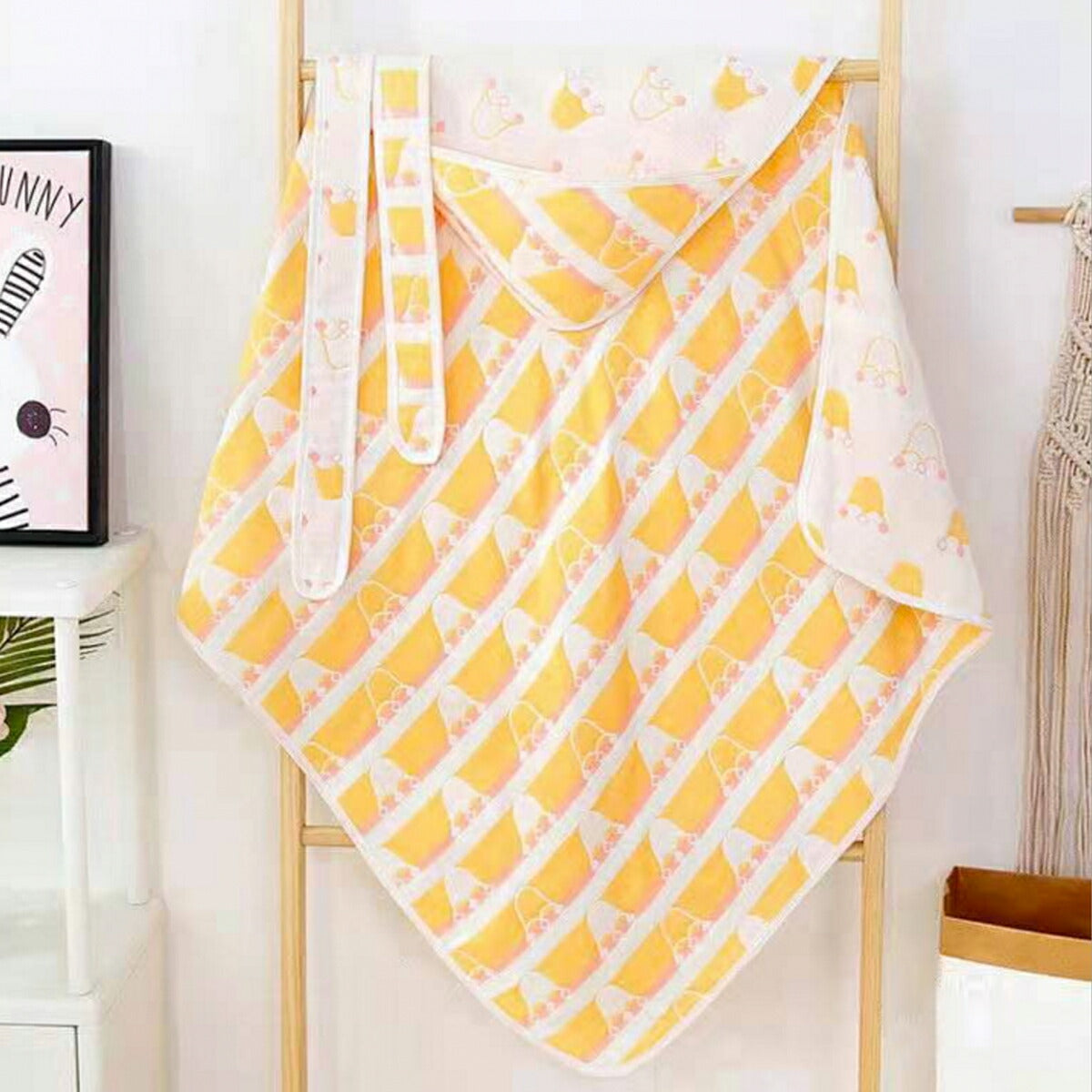 おくるみ 春 夏 秋 冬 退院 ガーゼ 6重 かわいい 可愛い 退院時 スリーパー 赤ちゃん 寝かしつけ グッズ クッション 寝かせる 背中スイッチ 可愛い おくるみ 新生児 抱っこ布団 抱っこふとん ねんねクッション 夜泣き対策 寝袋 男の子 女の子 保温 涼しい 出産祝い お風呂用(どうぶつ（ピンク）)