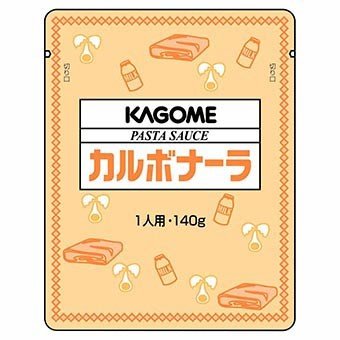 【20人シェア買いでお得】カゴメパスタソース　カルボナーラ４袋