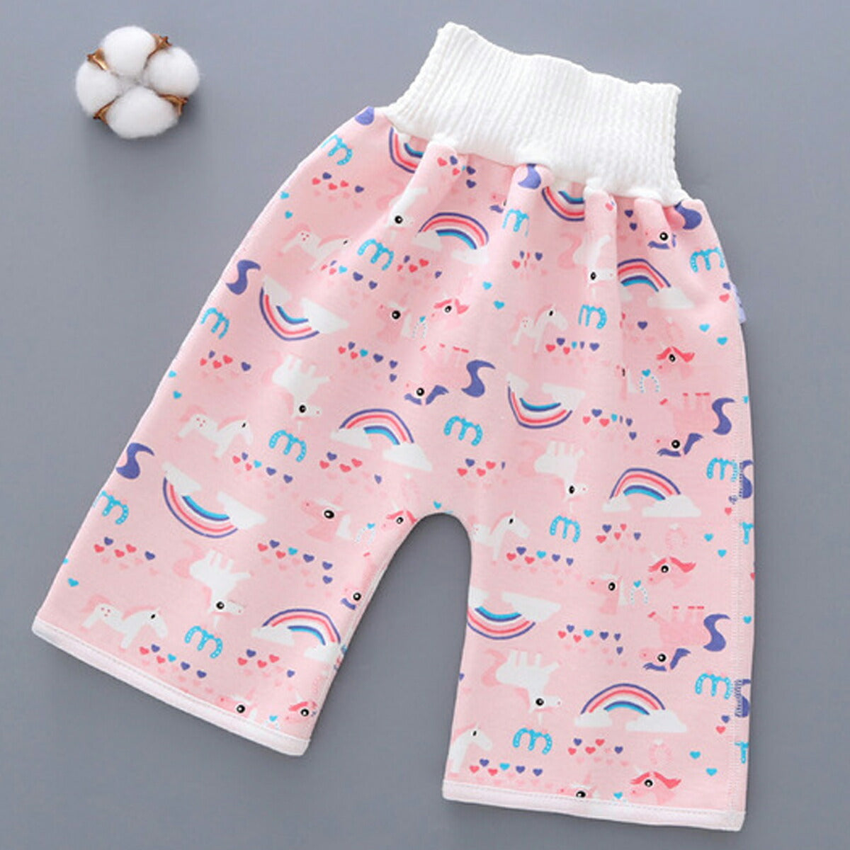 おねしょ ズボン おねしょパンツ おねしょケット おねしょ対策 ズボン 小学生 防水 ガード ズボン 男の子 女の子 パジャマ グッズ スカート ずぼん 子供 こども 幼稚園 保育園 綿100％ コットン 2タイプ おむつ 防水 ベビー 大きいサイズ春 夏 秋 冬 100 110 120 130 140(A(スカート)ひよこ　ピンク,M)