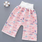 おねしょ ズボン おねしょパンツ おねしょケット おねしょ対策 ズボン 小学生 防水 ガード ズボン 男の子 女の子 パジャマ グッズ スカート ずぼん 子供 こども 幼稚園 保育園 綿100％ コットン 2タイプ おむつ 防水 ベビー 大きいサイズ春 夏 秋 冬 100 110 120 130 140(A(スカート)さくらんぼ　ホワイト,M)
