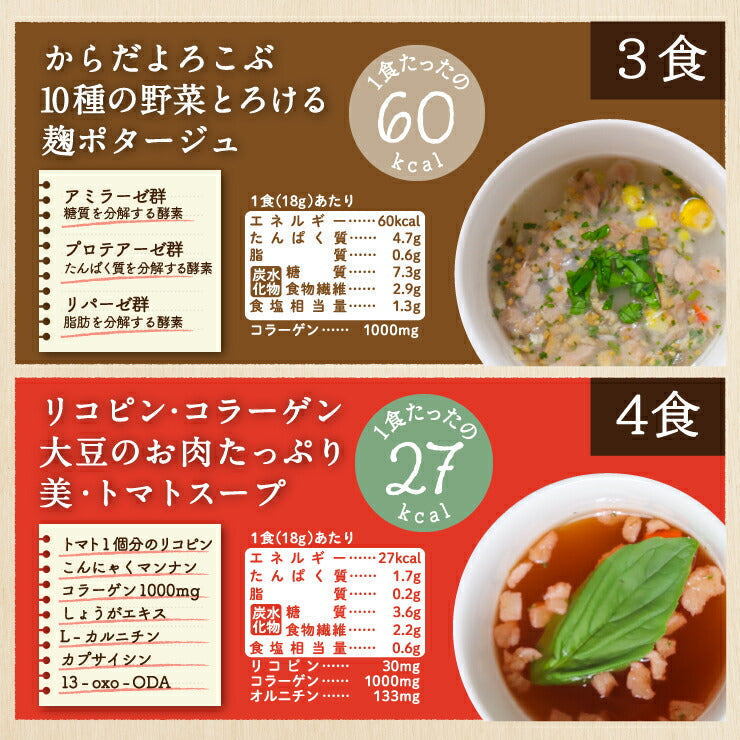 【タイムセール】5種類 計16食セット 温活ダイエットスープ