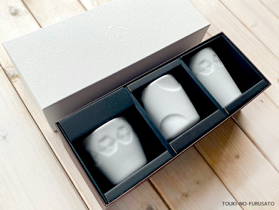 honokaほのか専用ギフトボックス３個入専用箱（単品） 幅28.5cm 引出物 贈答品 結婚祝い 還暦祝い 高級 シンプル タンブラー箱 美濃焼 日本製  母の日 父の日 食器 ギフト 小田陶器  陶器のふる里  trys小田