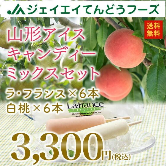 山形アイスキャンディーセット12本入り【楽ギフ_のし】【楽ギフ_のし宛書】