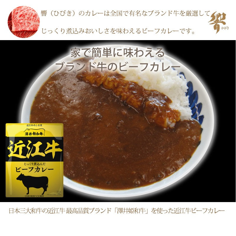 近江牛のビーフカレー 1人前160g×8袋