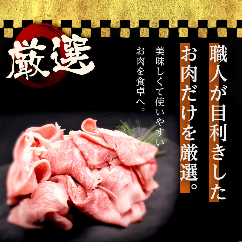 500g   黒毛和牛 切り落とし A4等級以上（国産）
