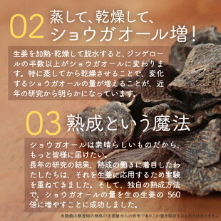 熟成黒蒸し生姜パウダー 25g