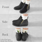 【スムースブラック・23.5ｃｍ】 ショートブーツ レディース 歩きやすい 通販 パンジー 4644 ブランド pansy ブーツ 冬 靴 防水 雨 雪 美脚 幅広 4E 防寒 撥水 はっ水 ヒール ローヒール スエード調 カジュアル おしゃれ
