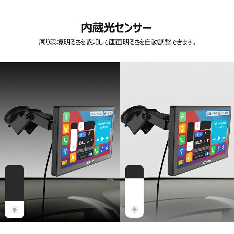 最新型ドラレコ【ATOTO正規品 ドラレコレコーダー 前後2カメラ】atoto p8 ドライビングレコーダー ドラレコ フルHD2側録画 ポータブル ドラレコレコーダー バックカメラ 7inch QLEDナビゲーション androidカーナビ ドラレコループ録画 カメラ録画 ナビ ドラレコ付カーナビ