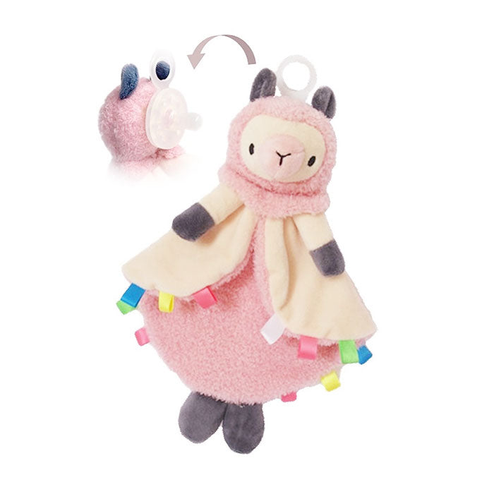 【オカメインコ・ぬいぐるみ】 パシフレンズ 通販 おしゃぶり ぬいぐるみ おしゃぶりホルダー 赤ちゃん ベビー おしゃぶり付きぬいぐるみ Paci friends BLANKIE ブランキー ブランケットタイプ つかみやすい