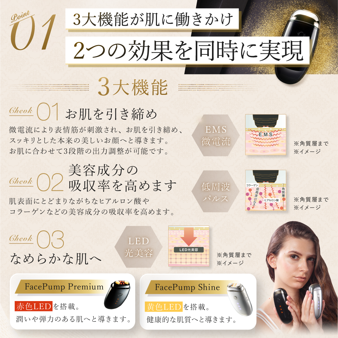 Premium(黒/TBFP02G) 【正規代理店】 FacePump (フェイスポンプ Premium(黒/TBFP02G) 【正規代理店】 FacePump (フェイスポンプ