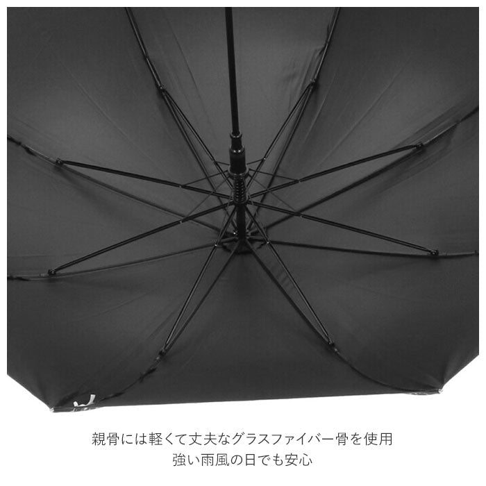 【910015フラワーBLK】 100% 完全遮光 日傘 長傘 通販 レディース 大きめ 58cm おしゃれ UVカット 紫外線対策 遮光率 紫外線遮蔽率 晴雨兼用 UPF 50+ ブラックコーティング 遮熱 熱中症対策 通勤 通学 傘