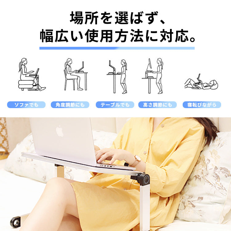 【Black】ノートパソコン スタンド 冷却ファン搭載 折りたたみ式 軽量 30cm  pcst-003
