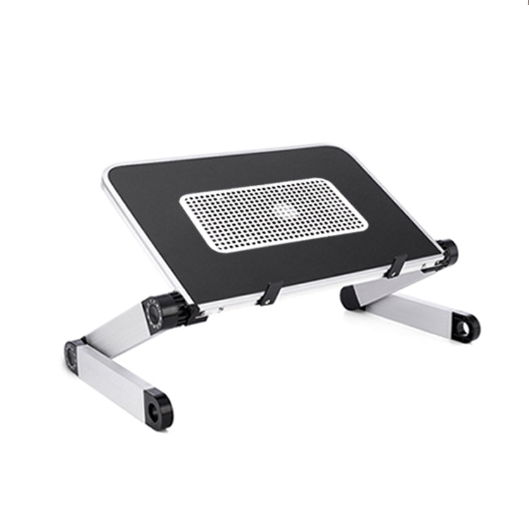 【White】ノートパソコン スタンド 冷却ファン搭載 折りたたみ式 軽量 40cm  pcst-005