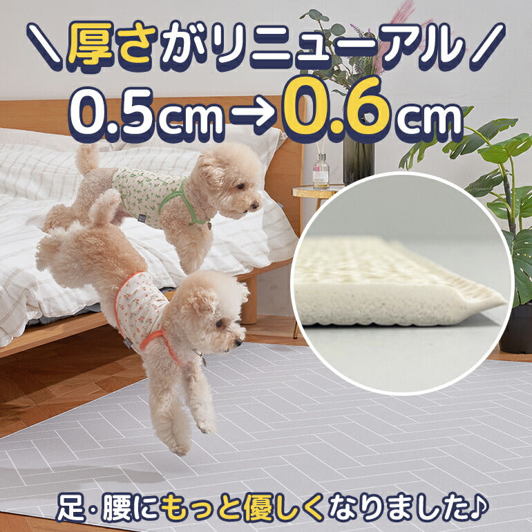 抗菌ペットマット 65×180×0.6cm マーブル 抗菌 ペットマット 犬 防水 65×180×0.6cm マーブル 大理石調 ノンホルム 防炎 プレイマット 床暖房対応 大判 フロアマット リビング 傷防止 滑り止め 防音 防水 防炎 リバーシブル 室内 床 pvcマット Caraz カラズ 【保証付き】