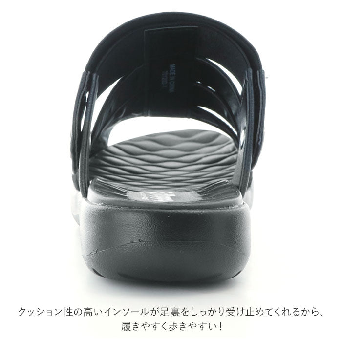 【ネイビー・S(22-22.5cm)】 パンジー サンダル 通販 Pansy バックベルトサンダル flippy フリッピー レディース スポーティ ソフト 柔らか 軽い 軽量 おしゃれ シンプル 履きやすい 歩きやすい