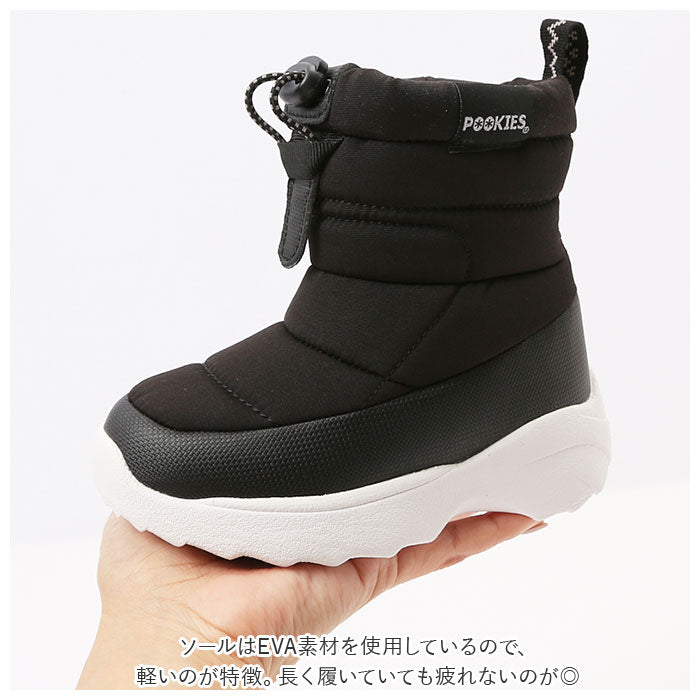 【コヨーテ・21-22cm】 プーキーズ スノーブーツ POOKIES PK-M310 通販 キッズ ジュニア スノーシューズ レインブーツ ブランド おしゃれ 子供 子ども 男の子 女の子 ウィンターブーツ 長靴 防寒靴 ブーツ