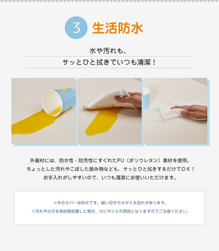 カラズマットthesun 140×200cm グレー プレイマット 赤ちゃん ベビー 防炎 フロアマット 4段 折りたたみ 防水 出産祝い 収納 防音  折り畳み マット ベビーマット ベビーサークル caraz カラズ thesun 床暖房対応 リバーシブル 【保証付き】