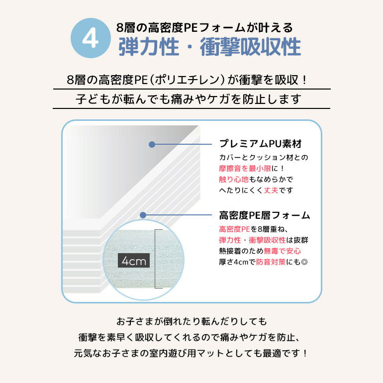 カラズマット 160×200cm グレー プレイマット 赤ちゃん ベビー おしゃれ 160 200 4cm ノンホルム 防炎 ベビーマット マット クッションマット リバーシブル ジョイントマット 防水 防音 大判 お昼寝 クッション マット Caraz カラズ 折りたたみ 床暖房対応 リバーシブル 【保証付き】