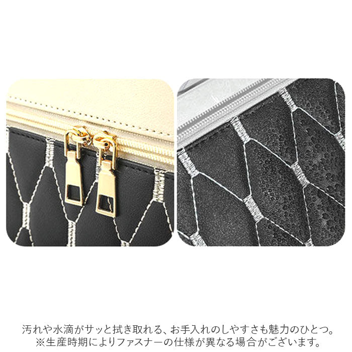 【ブラック・メイクボックス】 メイクボックス 大容量 通販 コスメボックス バニティケース 化粧品 収納 ボックス コスメ収納ボックス コスメケース 化粧品ボックス コスメ収納ケース 鏡付き 化粧品入れ メークボックス