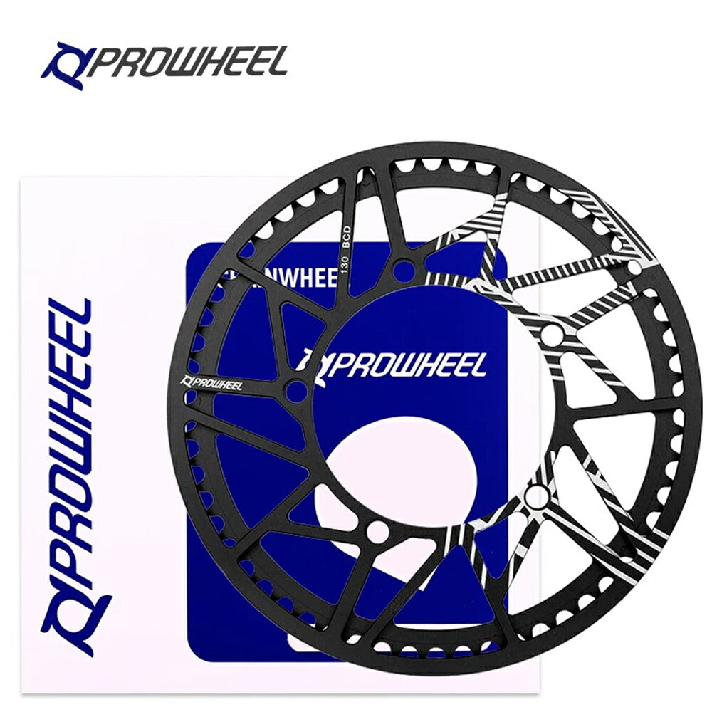 チェーンリング PROWHEEL 60T バッシュガード一体型 BCD130mm  大型 軽量 折りたたみ自転車 DAHON/ダホン Tern/ターン