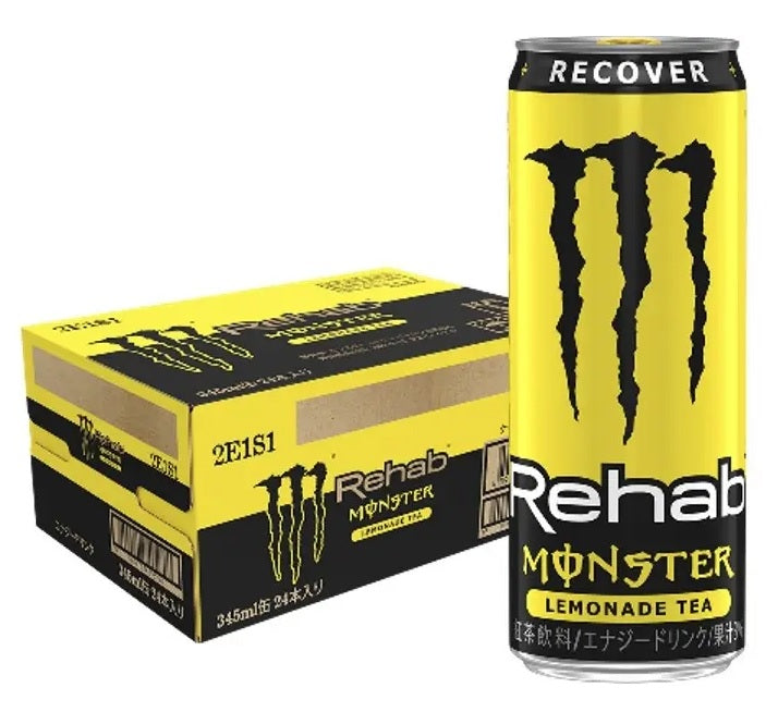 【送料無料】【送料無料】アサヒ モンスター リハブ レモネードティー 345ml×48本/2ケース